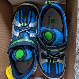 Tsukihoshi Boy's Sneaker Navy & Blue Speed 2 Sneaker Toddler 10.5